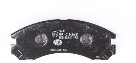 HELLA 8DB 355 011-751 Bremsbeläge - mit akustischer Verschleißwarnung