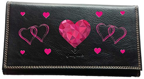 Syl'la Amour Rose Compagnon Tout en Un pour Femme Noir en Simili Cuir