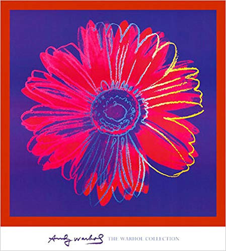 empireposter Warhol, Andy - Daisy, 1982 - Kunstdruck Artprint Blumen Gemälde - Grösse 91x101 cm