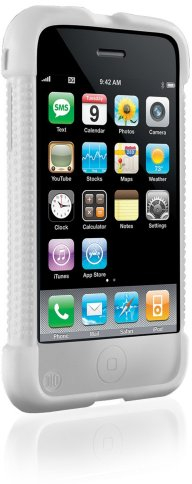 Philips DLA40103 iPhone 2G und 3G Silikontasche inkl. Kabelmanagement für Kopfhörer transparent