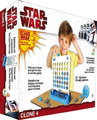 IMC Toys 720008 - Clone Wars Spiel - Clone 4 gewinnt