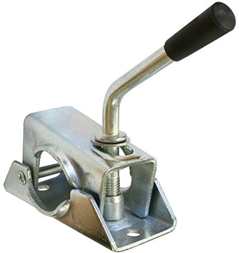 Heavy Duty Jockey Wheel Clamp 48mm Caravan Trailer Towing Prop Stand