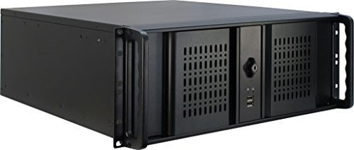 INTER-TECH IPC 4098-S integrierter Luftfilter in einem 19Zoll 48,26cm 6X 5,25 EXT. 5X 3,5 int. 0X 3,5 EXT. o. PSU