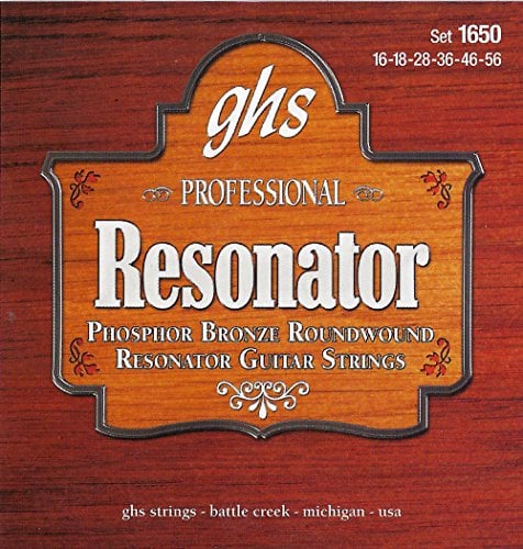 GHS Professional - Resonator String Set, Phosphor Bronze, .016-.056