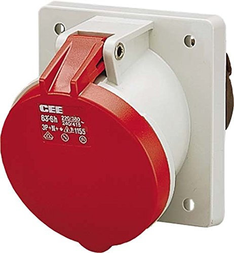 Mennekes Anbaudose TA 1151A 63A,4p,6h,400V,IP44 TA CEE-Anbausteckdose 4015394007791