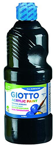 Giotto - Témpera acrílica, Color Negro (533724)