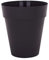 Artevasi Capri High, Vaso alto rotondo in plastica, 46cm, colore antracite