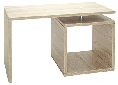 levandeo Couchtisch Lino 360° drehbare Tischplatte 70x35x42 in Sonoma Eiche - Deutsche Herstellung unsichtbare Montage - Beistell-Tisch Wohnzimmertisch Tisch Ablage
