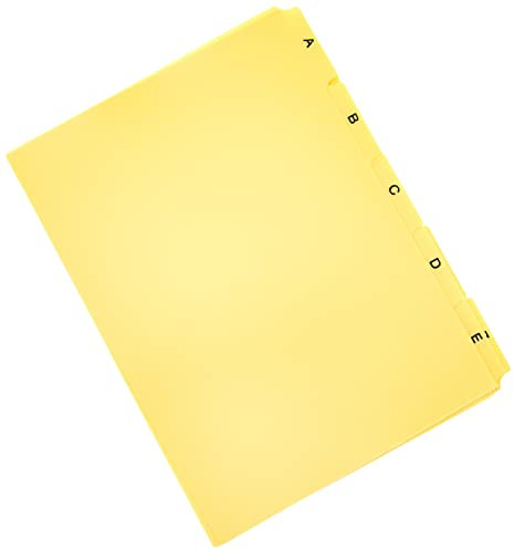 Durable Leitregister A - Z, A5 quer, 1 Stück, gelb, 365004