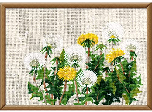 Riolis Stickpackung - Löwenzahn, Zählmuster