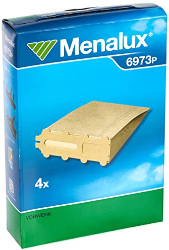 Menalux 6973 P 4 Staubbeutel/Papier/passend für Vorwerk Kobold/VK 135, VK 136, Sonstige