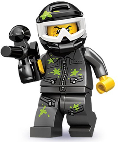 Lego Series 10 Paintball Player Mini Figure