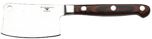 Rockingham Forge Cheese Cleaver with Riveted Rosewood Handle, Durable Cheese Cutter 18/10 Stainless Steel, Ultra Sharp Slicer for Hard Cheese