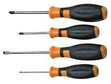 Set Cacciaviti 4 Pezzi Flat + Phillips