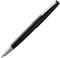 Lamy 2000 black Füller – edler Füllfederhalter im robusten Gehäuse aus Polycarbonat – 14 kt. Goldfeder, partiell platiniert & in Strichbreite OB