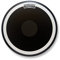 Aquarian Super Kick-III 51 cm (20 Zoll) Bass Drum Fell mit Vordämpfung und Power Dot, schwarz