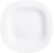 Luminarc L4454 Assiette Desserts 19,5 cm-Carine, Opale-Verre trempé, Blanc
