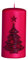 Weihnachtskerzen Albero Stumpenkerzen 12 x 6 cm Rot