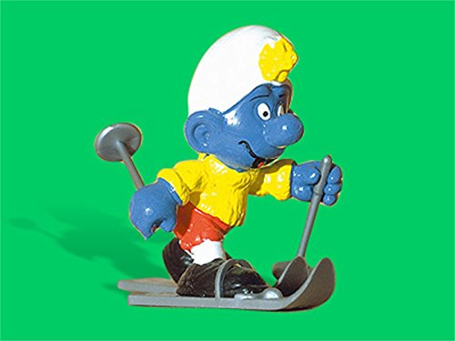 40205 Superschlumpf Skifahrer Schleich