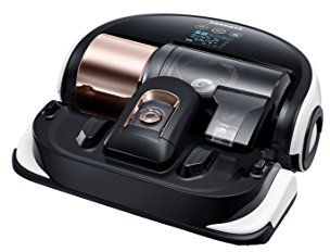 Samsung VR20H9050UW Aspirapolvere Robot POWERbot, Bianco/Nero