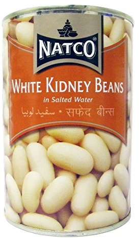 Natco White Kidney Beans 400g (pack of 4)