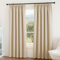 PONY DANCE Übergardinen mit Kräuselband Thermo Vorhang Hitzeschutz 2er Set H 228 x B 167 cm Blickdichte Gardinen Wohnzimmer Verdunkelungsvorhang für Schiene, Biscotti Beige