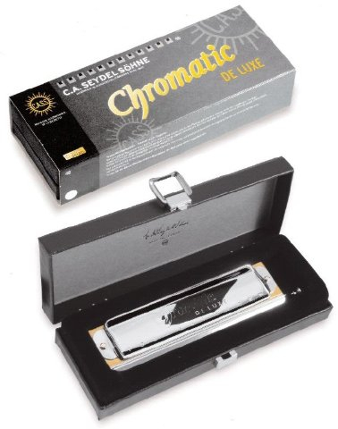 C.A. Seydel Mundharmonika Chromatic De Luxe Classic C-Dur 48 Stimmen