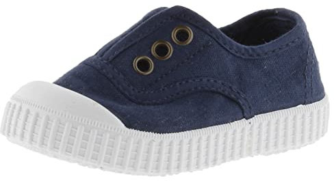 victoria Inglesas Unisex 1915 Lona Drec & Elástico Central & Refuerzo Puntera 106627 para Niños Marino 24