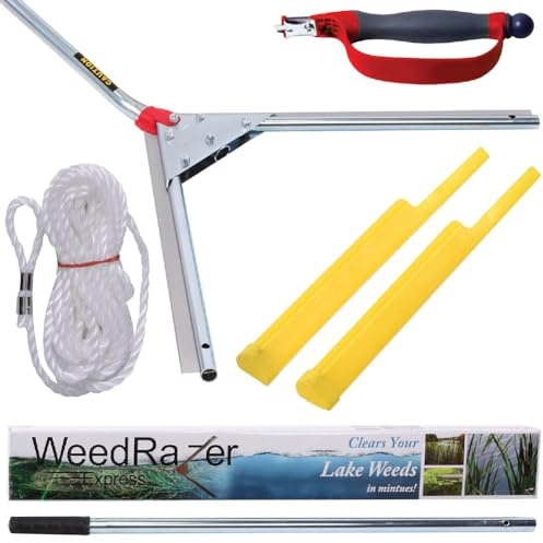 Weed Razer Coupe-herbes aquatiques pour lacs, étangs et plages