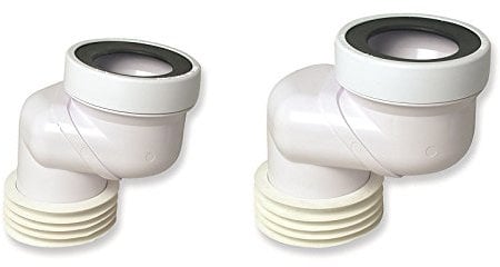 Acquastilla 115768 Raccordo Eccentrico per Scarichi WC, Multicolore