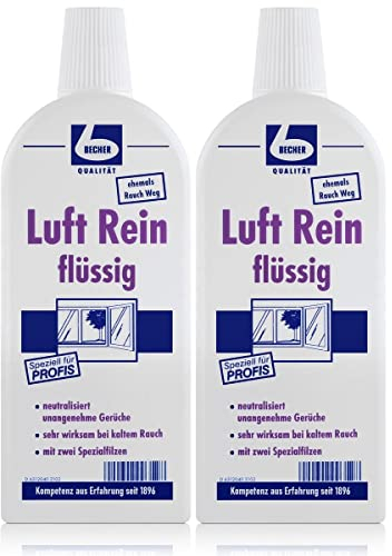 2x Dr. Becher Luft Rein 500 ml - neutralisiert unangenehme Gerüche