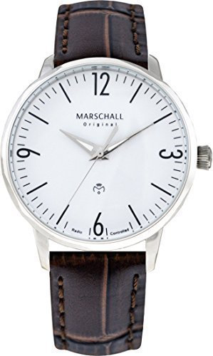 Radio Controlled Men's Watch Analogue Quartz Clasico Acero Blanc