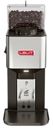 Lelit PL71 William, macinacaffè on-Demand con macine Piane 50 mm e Tempo di macinatura impostabile, 270 W, 0.35 kg, Acciaio Inossidabile, Argento