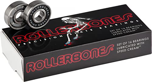 Zeporix Honbeanify NAV Scandinavia Unisex Bearings 608 8 mm 16 Stück Skateboard Schrauben Erwachsene, Mehrfarbig, 41