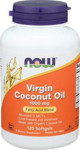 NOW Foods - Virgin Coconut Oil, 1000mg - 120 softgels