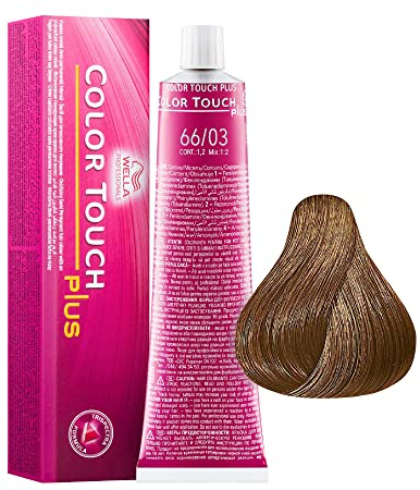 WELLA Color Touch Plus intensiv naturgold 60ml, CTP 66/03 dunkelblond int. natur gold