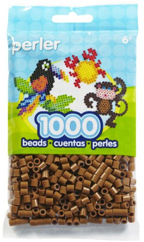 Perler Bulk Buy Beads 1,000 Count Light Brown by