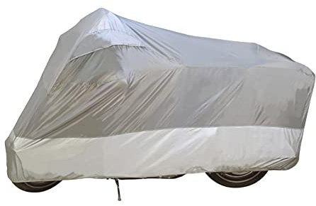 Guardian by Dowco 26010-00 UltraLite Water Resistant Indoor/Outdoor Motorcycle Cover: Grey, Medium