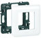 Legrand 099672 Mosaic Plaque Support pour 2 Modules Fixation à Griffes, Blanc