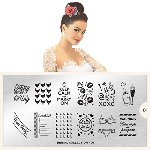 MoYou London Schablone - Bridal 01