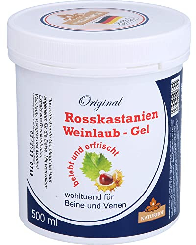 Rosskastanien Weinlaub Gel