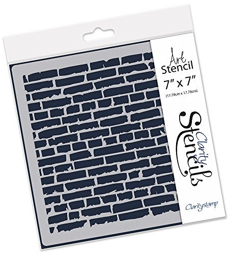 Brick Wand Schablone 17,8 x 17,8 cm