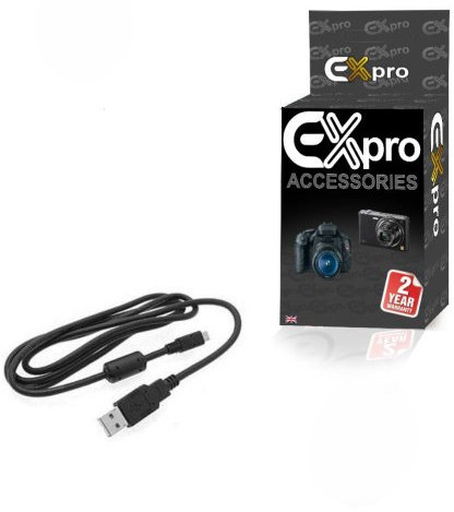 Ex-Pro USB Cable Lead for Samsung Camcorder VPD Series VP-D354, VP-D363, VP-D453, VP-D454, VP-D463, VP-D590i, VP-D653, VP-D655, VP-D903D, VP-D6040i, VP-D6050i,VP-D6550