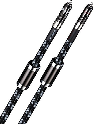 Real Cable CA-REFLEX/0M75 Câble Audio Rhodium Ferrite 2RCA M/M 0,75 m