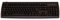 Low noise, non-reflective black USB keyboard