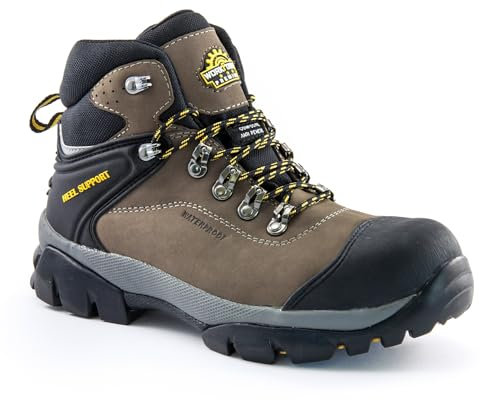 Arbeitsschuhe Scheibler Sicherheitsstiefel S3 Crusader grau Größe:43