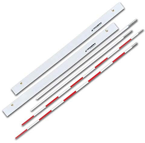 Champro Volleyballantenne mit Hülsen-Set (rot/weiß)