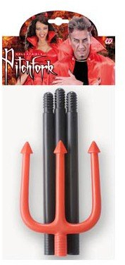 Teufelsgabel Dreizack 114 cm Gabel Horror Teufel Devil Halloween Fasching