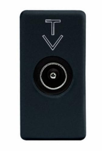tv-sat-steckd.DURCHG.G.5 DB STE.9,5 mm-bk