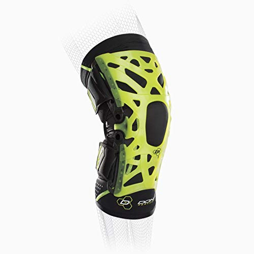 DonJoy Performance WEBTECH Knee Brace (Slime Green, Medium)